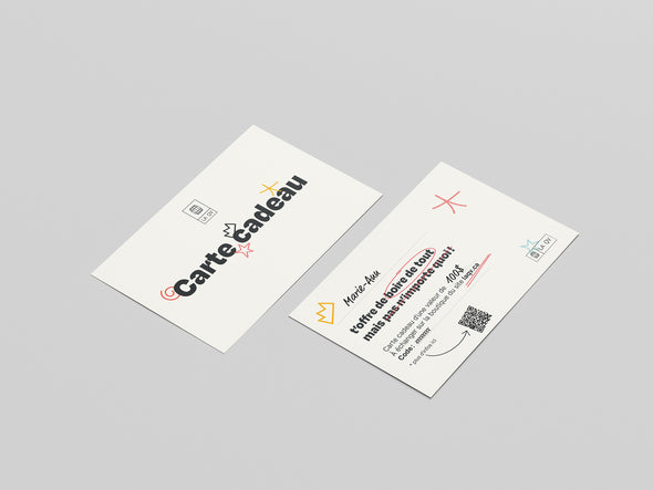 Carte Cadeau