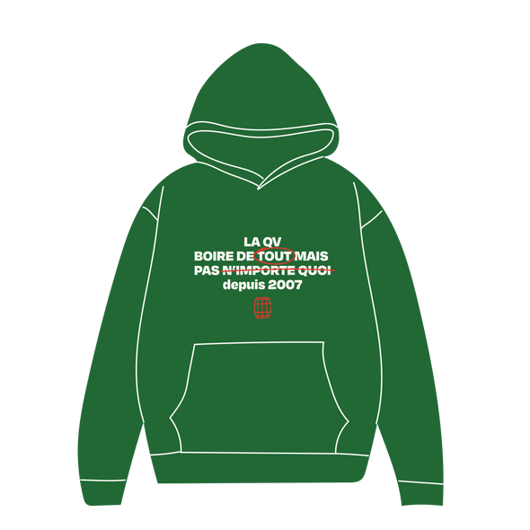 Hoodie Boire de tout